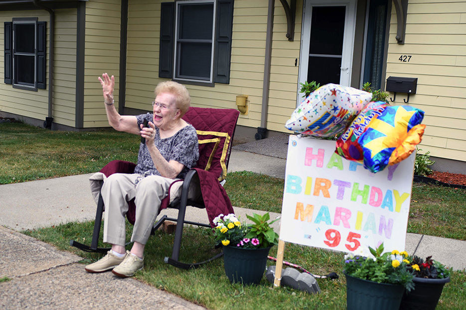 A special birthday parade